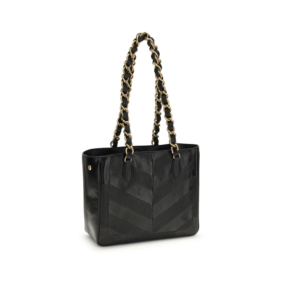 Valentino Garavani Black Lamb Ovis Aries Aries Shoulder Bag