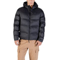 EA7 Emporio Armani Black Polyamide Bomber