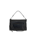 Balenciaga Black Lamb Ovis Aries Aries Shoulder Bag