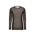 Valentino Brown Silk Sweatshirt
