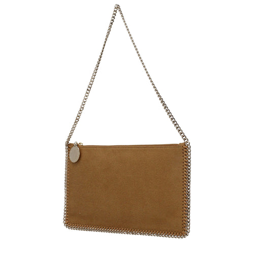 Stella McCartney Brown Leather Shoulder Bag