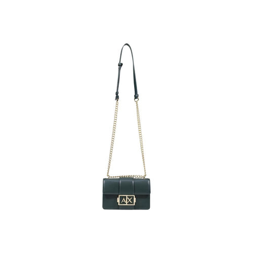 Armani Exchange Green Polyester Handbag