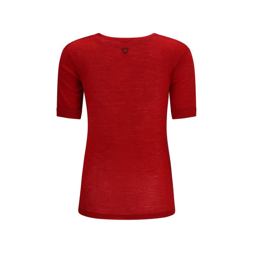 Versace Multicolor Wool Oves Aries T-Shirt