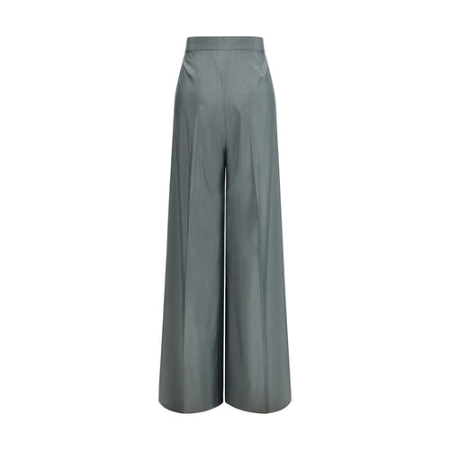 Max Mara Bicolor Wool Oves Aries Casual Pants