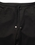 Dolce & Gabbana Black Wool Jogger Men Sweatpants Trouser Pants