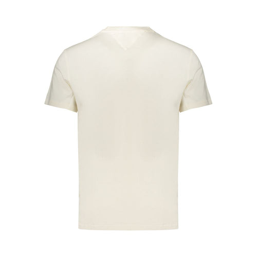 Tommy Hilfiger Bianco Cotton Men's T-Shirt