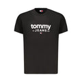 Tommy Hilfiger Black Cotton Mens T-Shirt