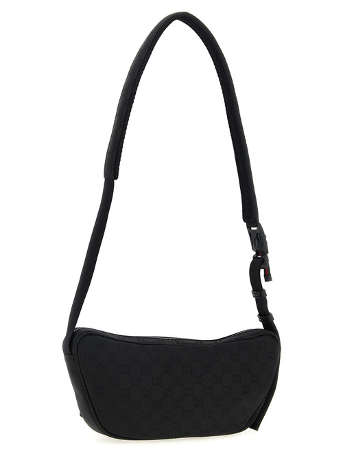 Gucci Black Polyester Crossbody Bag