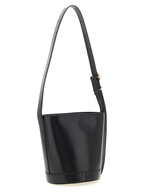 Jil Sander Black Calfskin Shoulder Bag