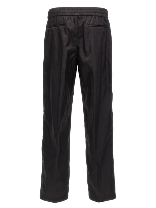Valentino Garavani Black Polyamide Casual Pants