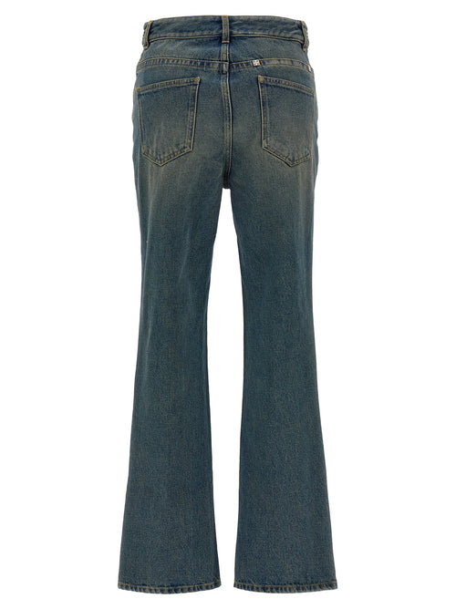 Givenchy Blue Cotton Bootcut Jeans
