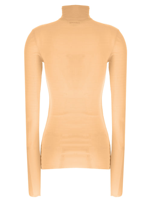Jil Sander Multicolor Silk Turtleneck