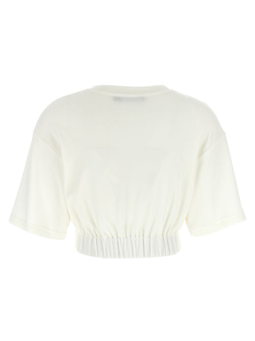 Dolce & Gabbana White Cotton T-Shirt