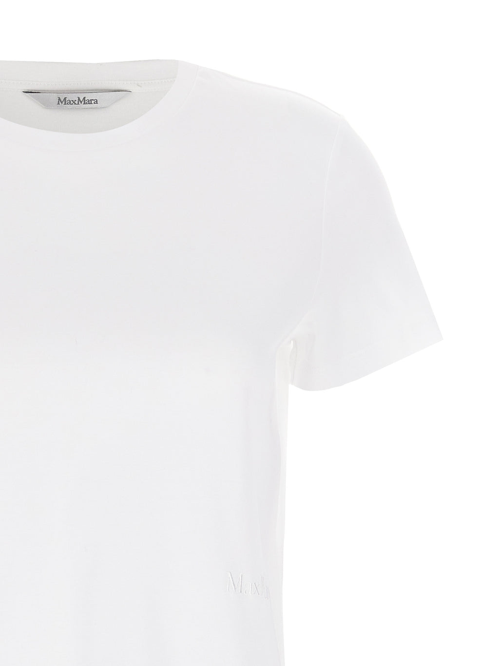 Max Mara White Cotton T-Shirt