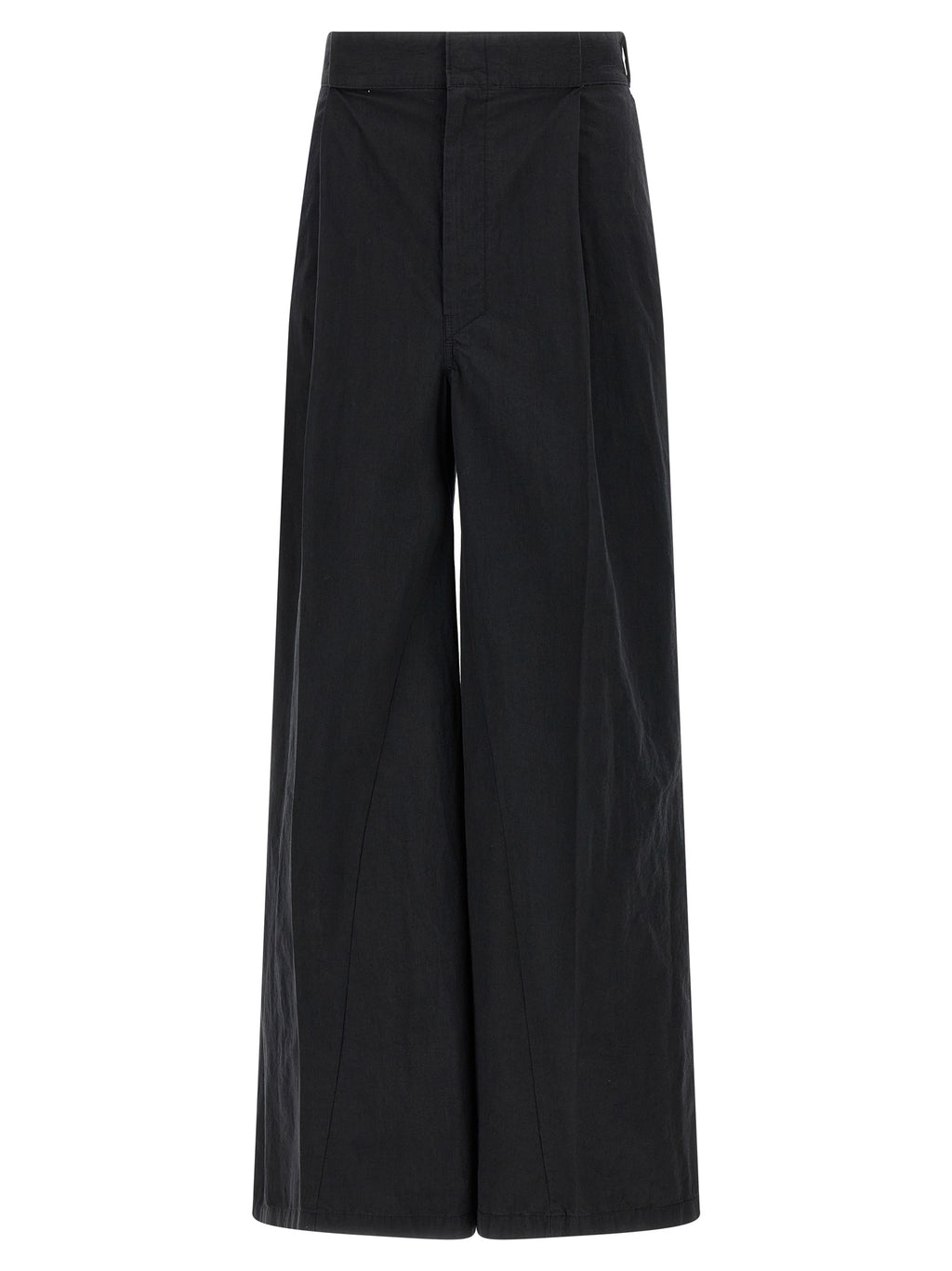 Maison Margiela Black Cotton Casual Pants