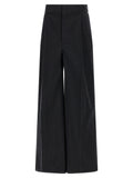 Maison Margiela Black Cotton Casual Pants