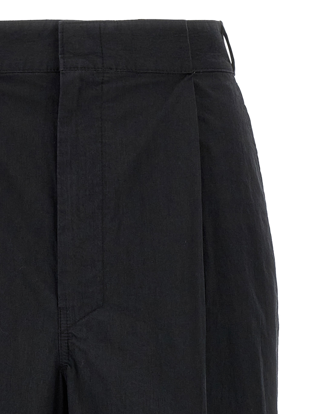 Maison Margiela Black Cotton Casual Pants