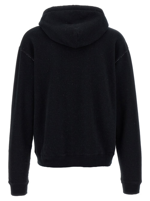 Valentino Garavani Black Cotton Sweatshirt