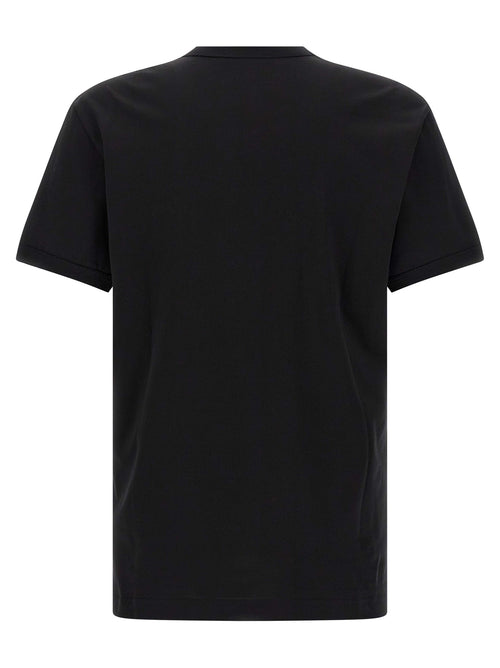 Dolce & Gabbana Black Cotton T-Shirt