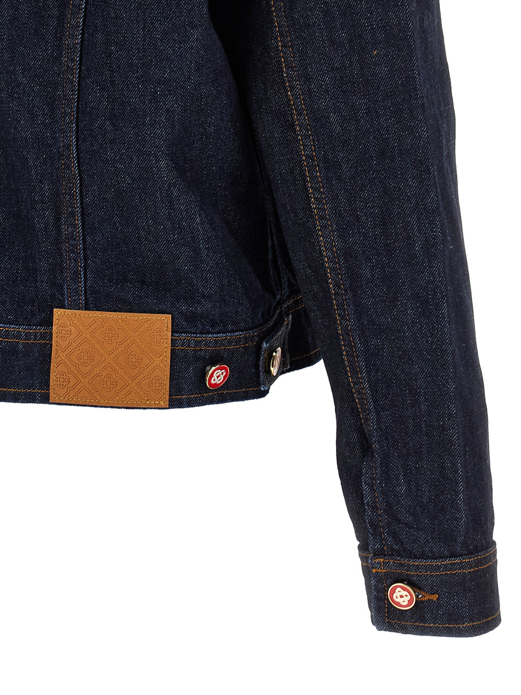 Casablanca Blue Cotton Denim Jacket