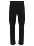 Stone Island Black Cotton Straight-Leg Jeans