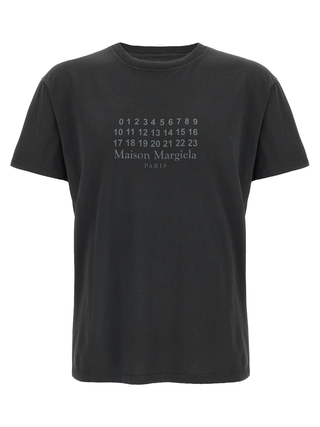 Maison Margiela Black Cotton T-Shirt
