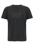 Maison Margiela Black Cotton T-Shirt