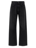 Maison Margiela Black Cotton Straight-Leg Jeans