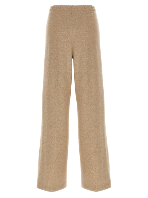 Max Mara Beige Cashmere Casual Pants