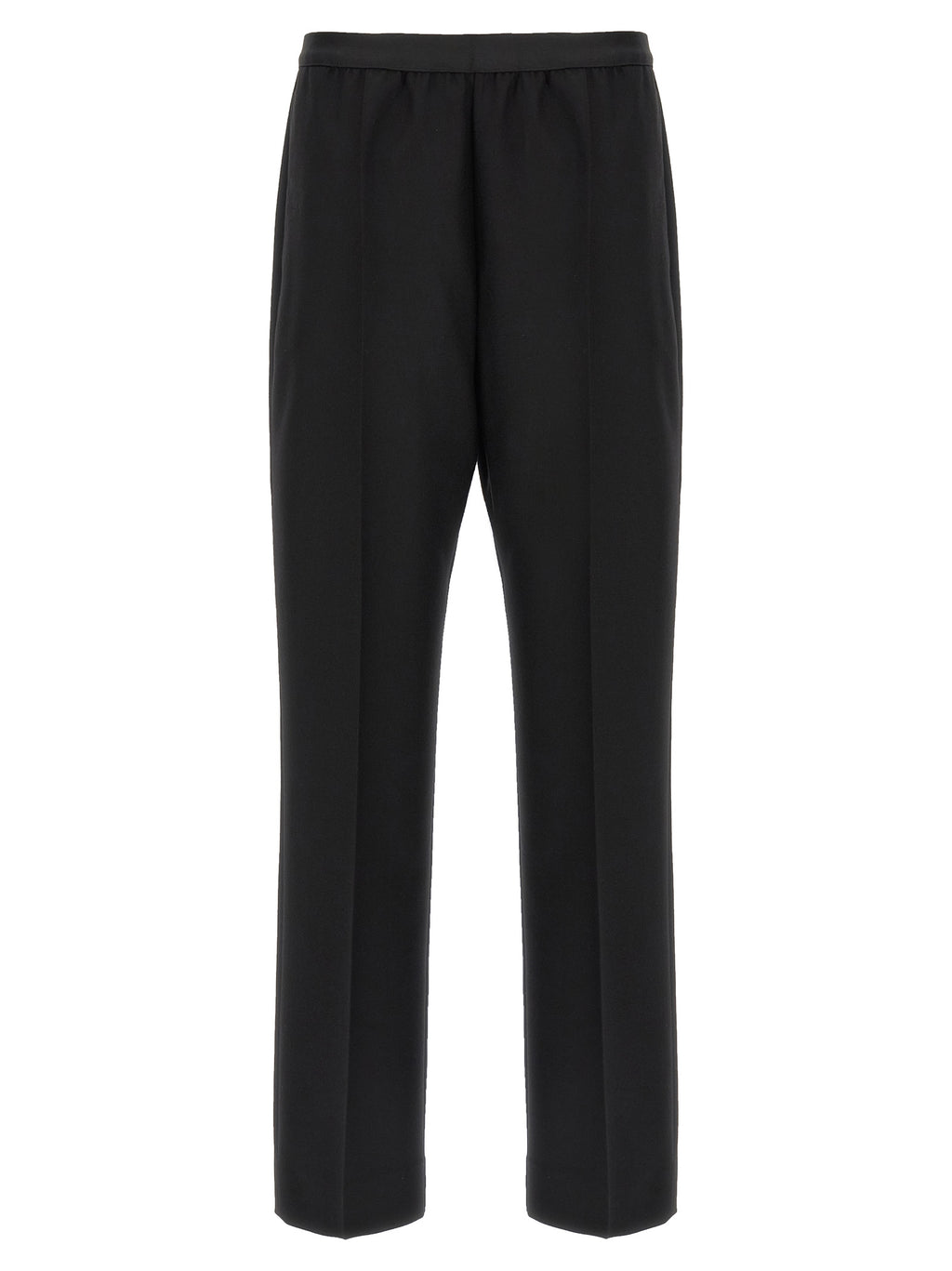 Maison Margiela Black Virgin Wool Casual Pants