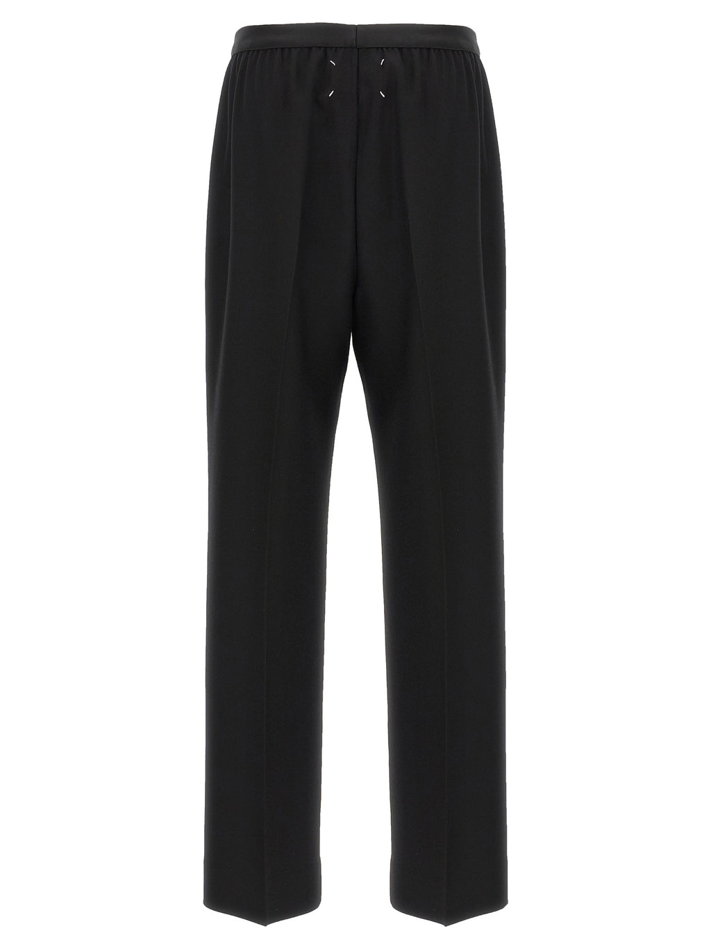 Maison Margiela Black Virgin Wool Casual Pants