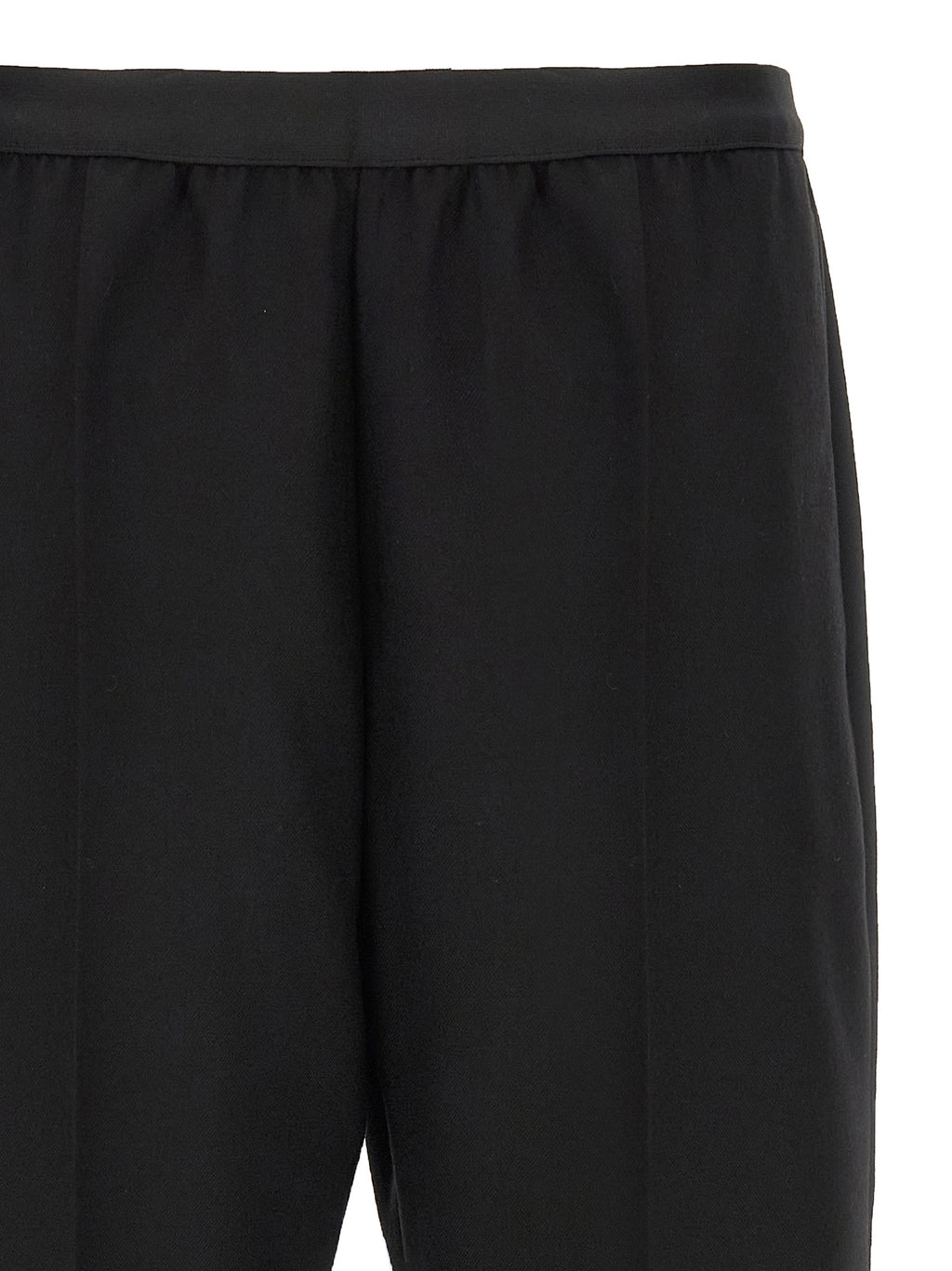 Maison Margiela Black Virgin Wool Casual Pants