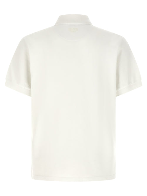Kenzo White Cotton Polo Shirt