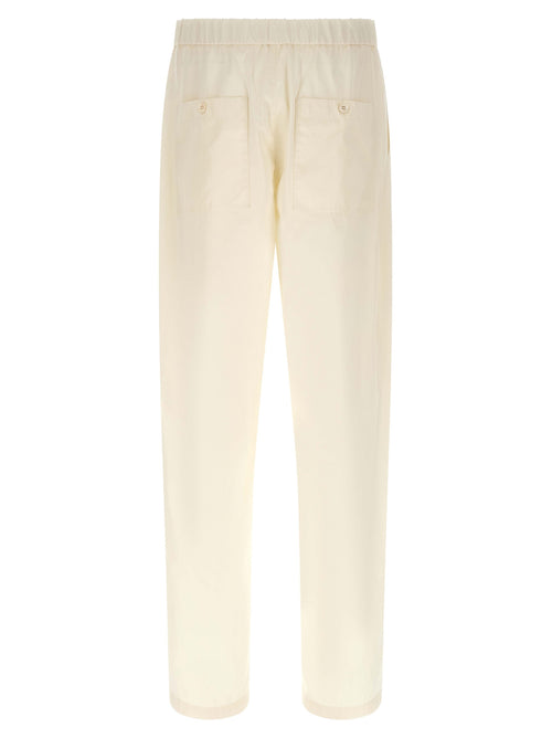 Jil Sander Beige Cotton Cargo Pants