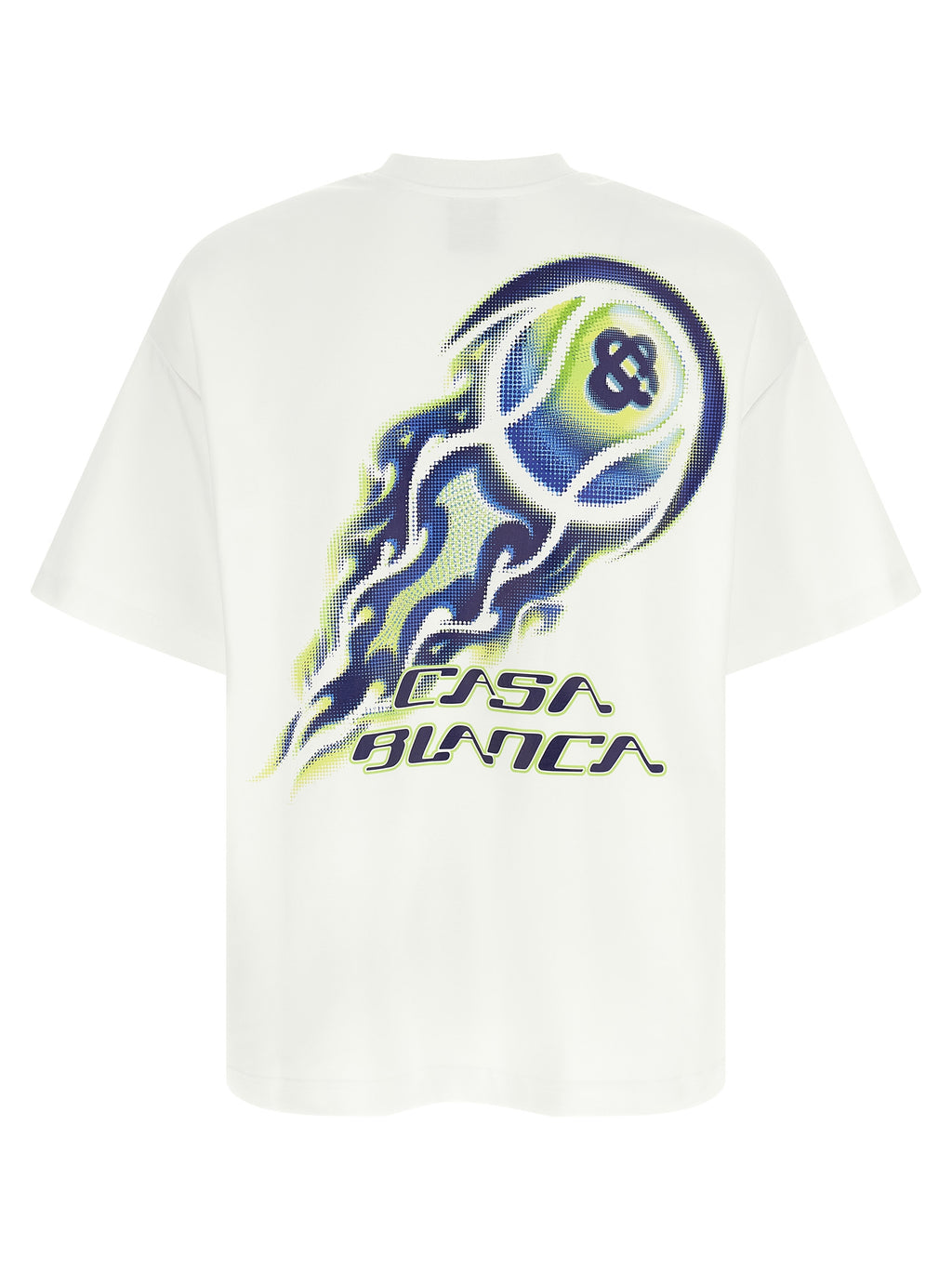 Casablanca White Cotton T-Shirt