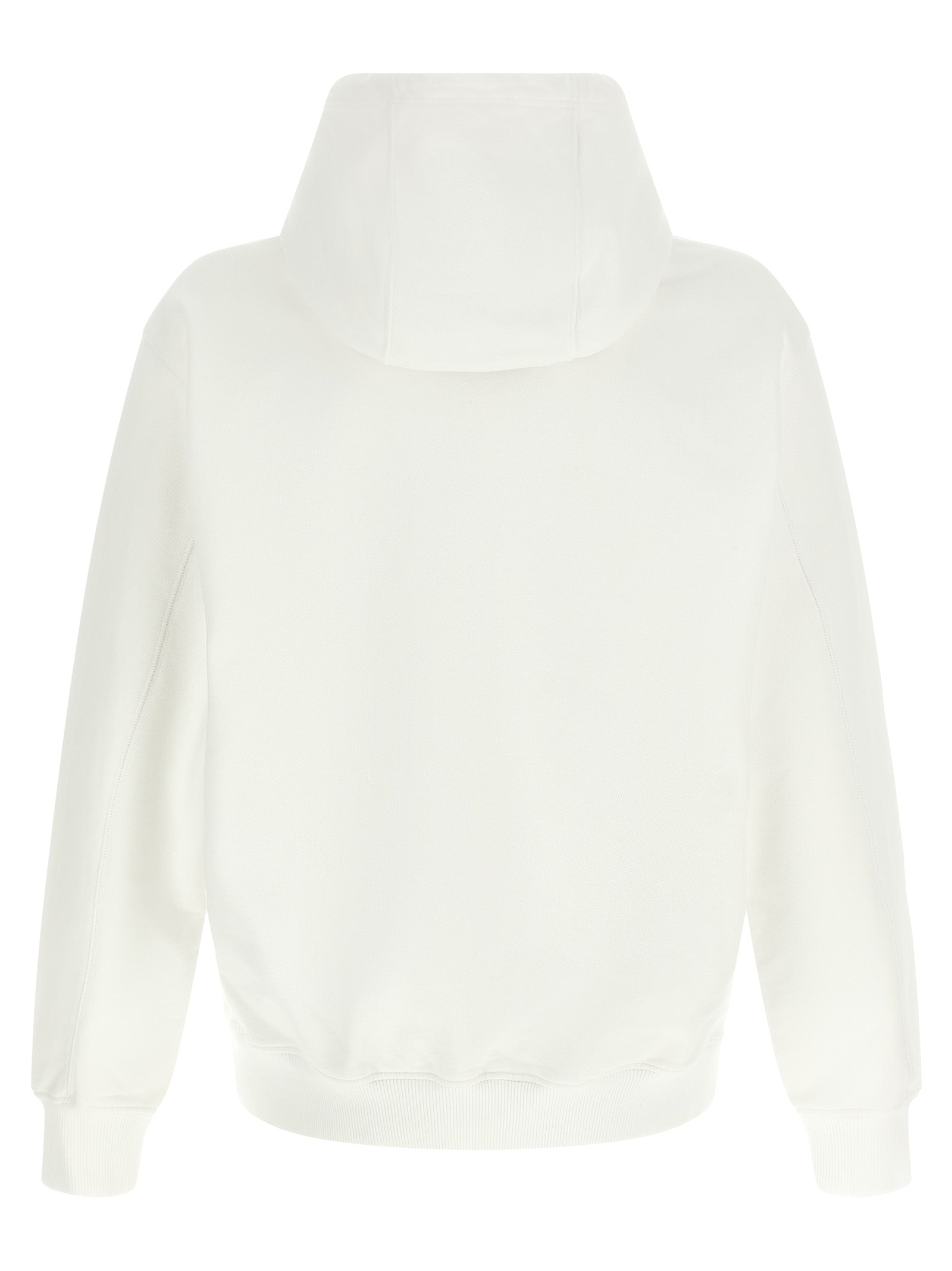 Casablanca White Organic Cotton Sweatshirt