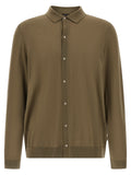 Hugo Boss Bicolor Virgin Wool Polo Shirt