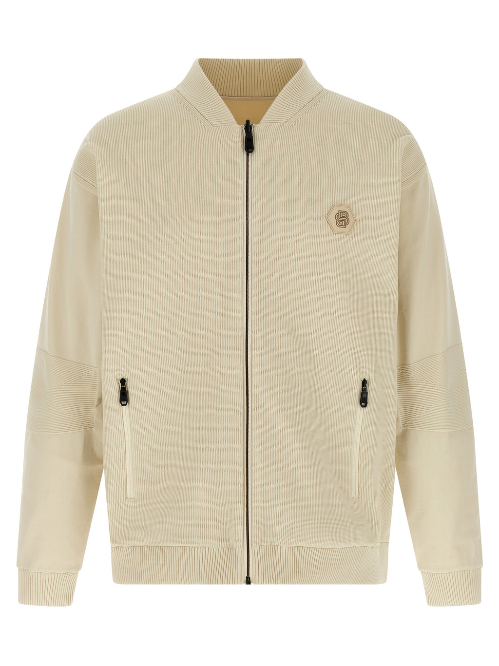 Hugo Boss Beige Polyamide Bomber