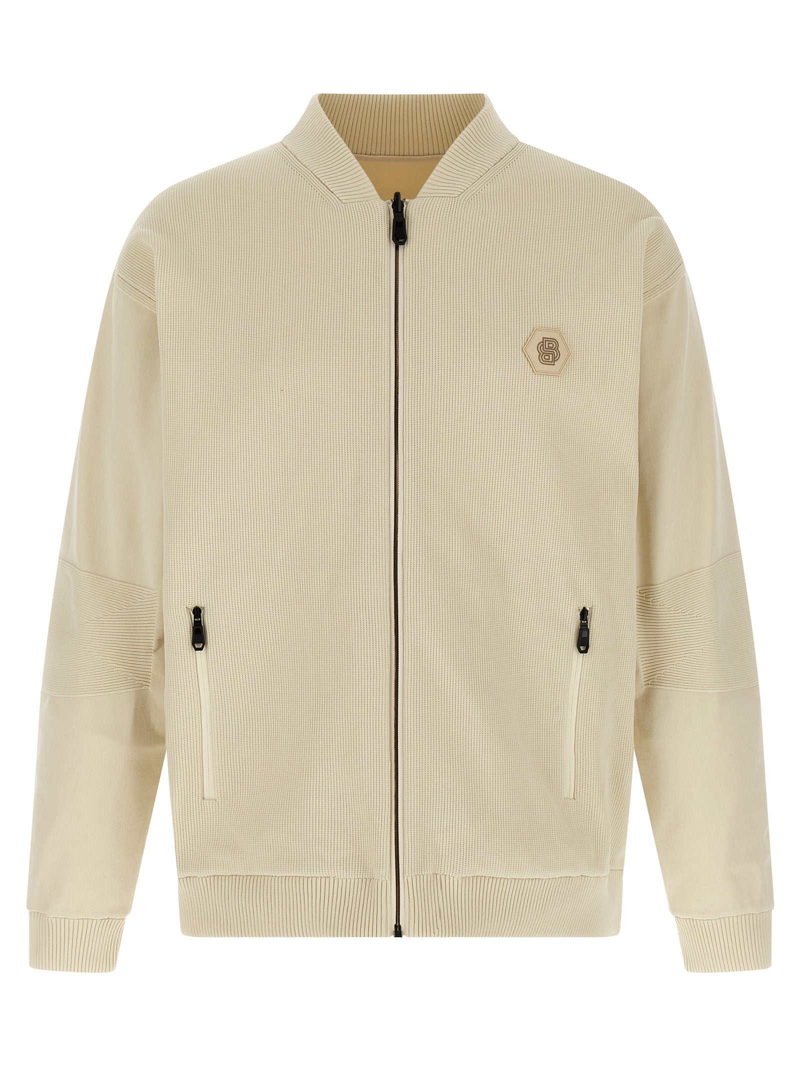 Hugo Boss Beige Polyamide Bomber