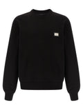 Dolce & Gabbana Black Cotton Sweatshirt