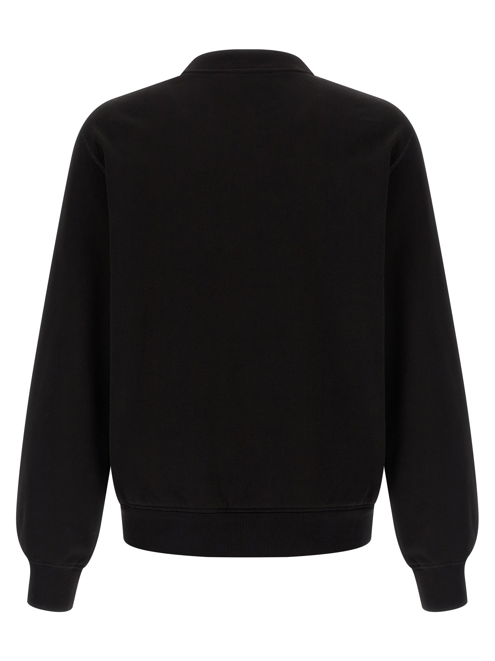Dolce & Gabbana Black Cotton Sweatshirt