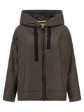 Max Mara Brown Polyester Shell Jacket