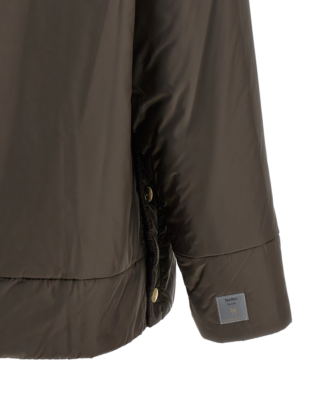 Max Mara Brown Polyester Shell Jacket