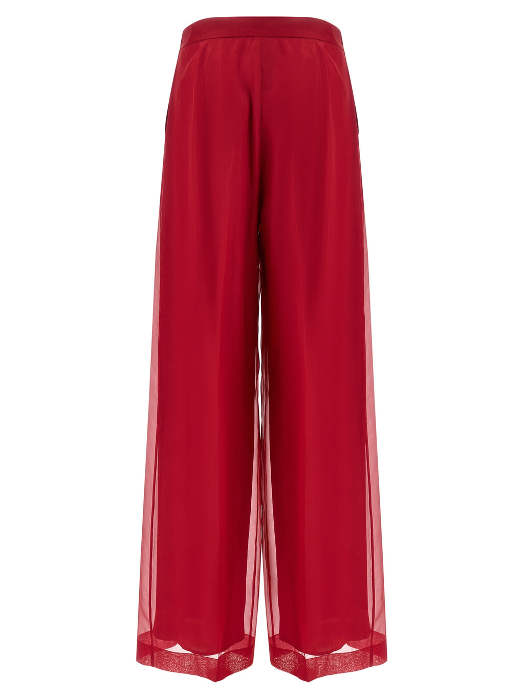 Max Mara Multicolor Silk Casual Pants