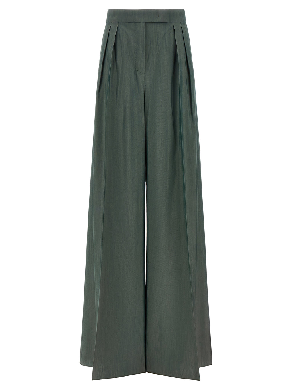 Max Mara Bicolor Virgin Wool Casual Pants