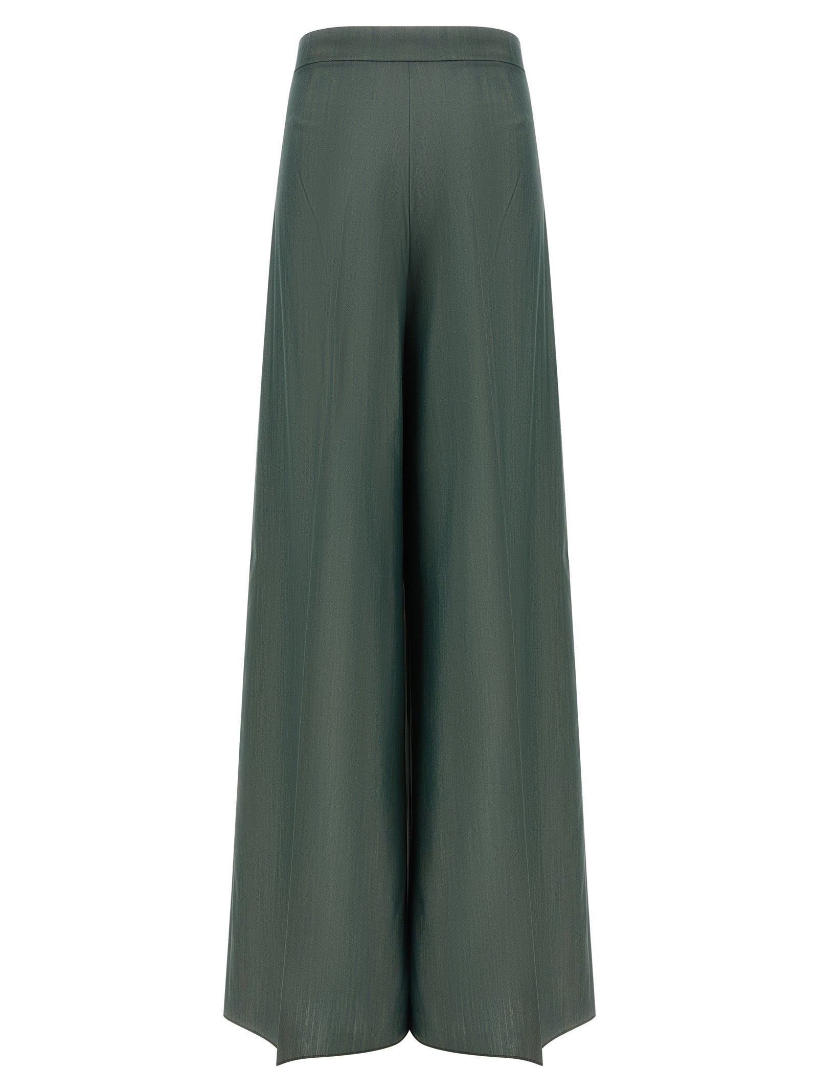 Max Mara Bicolor Virgin Wool Casual Pants