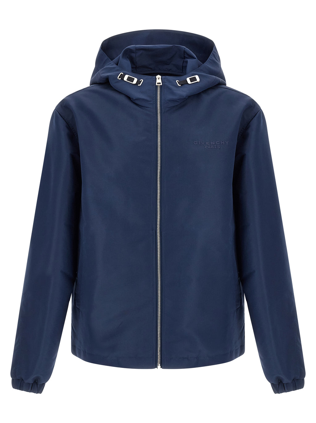 Givenchy Blue Polyester Shell Jacket
