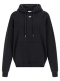 Off-White Black Cotton Sweatshirt