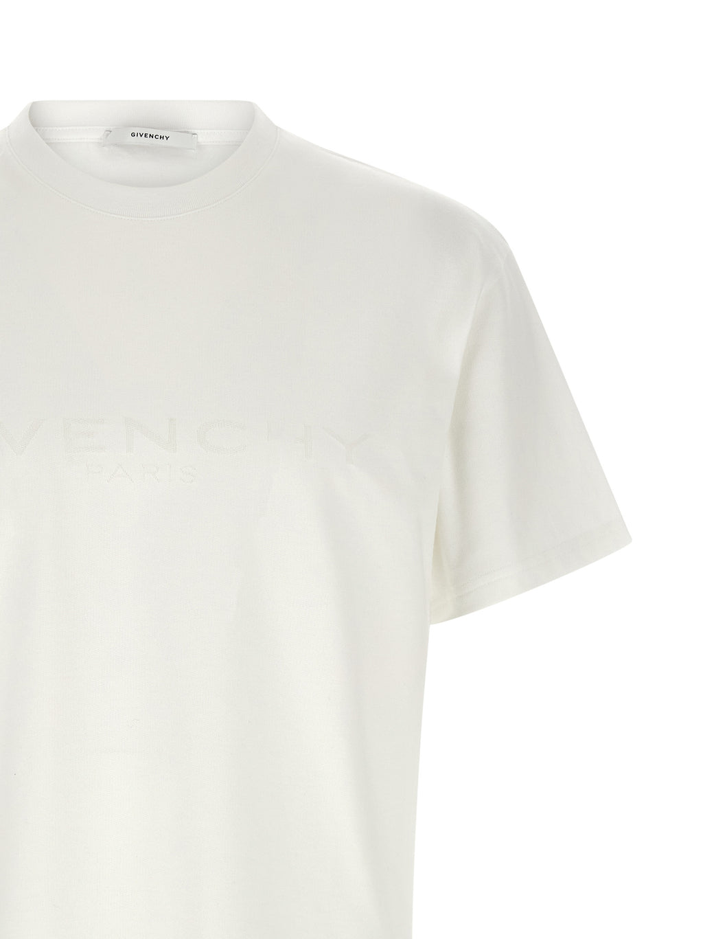 Givenchy White Cotton T-Shirt