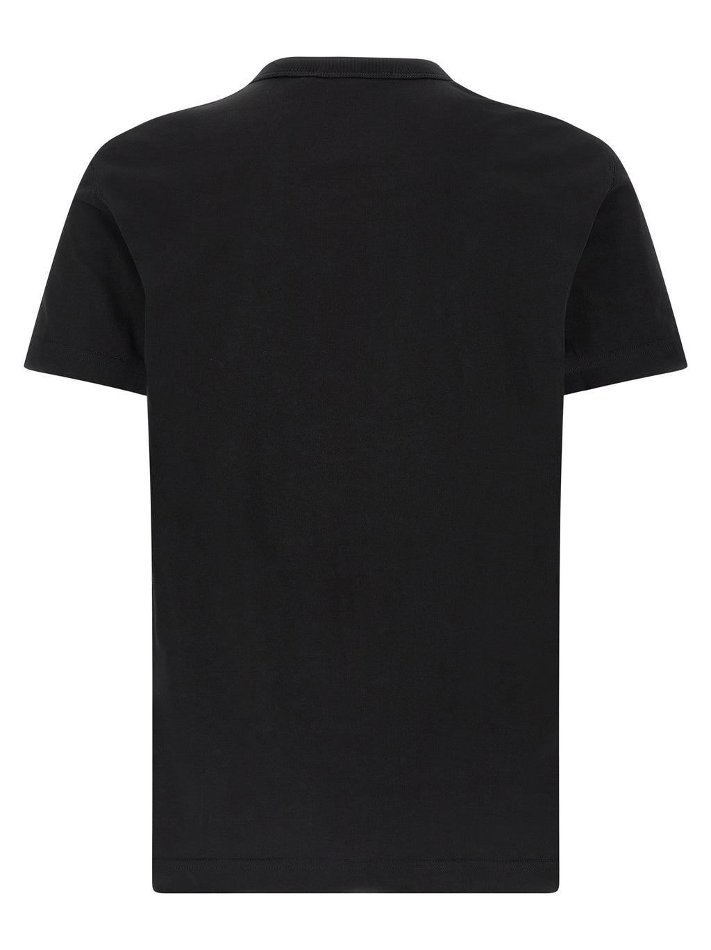Dolce & Gabbana Black Cotton T-Shirt